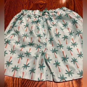Rachel Riley palm tree swim trunks size 10